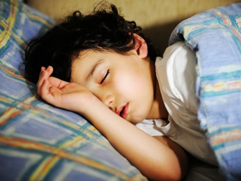 a child sleeping